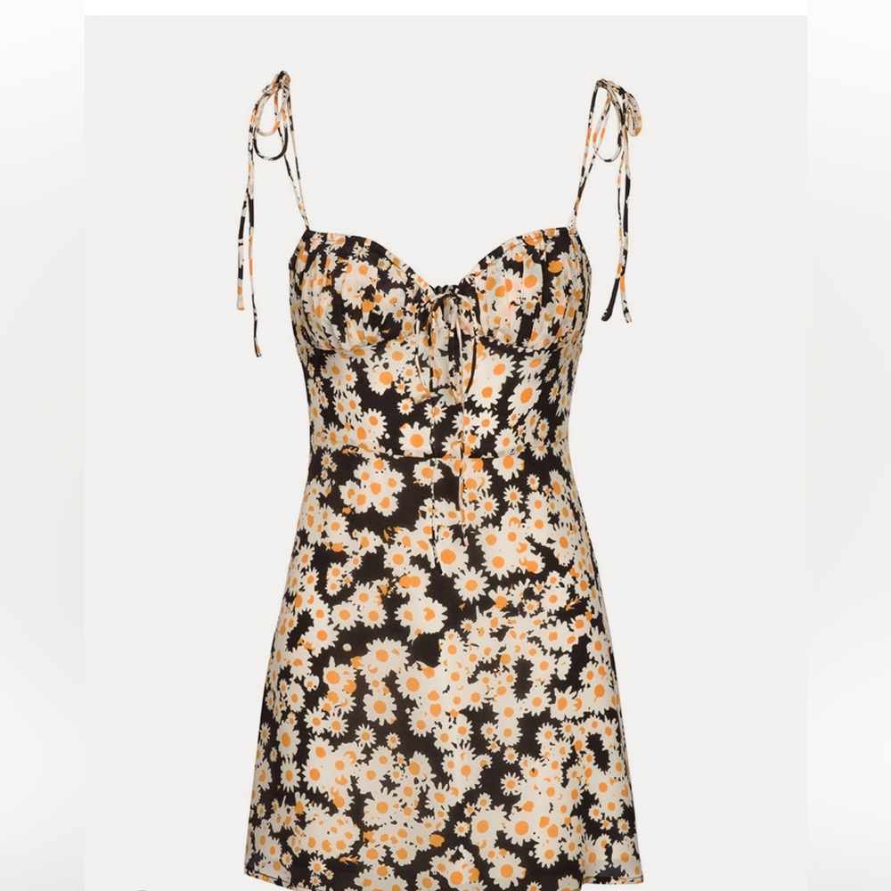 Realization Par The Devon Flower Power Mini Dress S